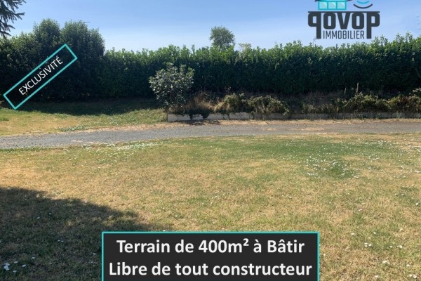 Achat Terrain - 17440 Aytré : Terrain à bâtir "Centre Aytré" | Qovop Immobilier